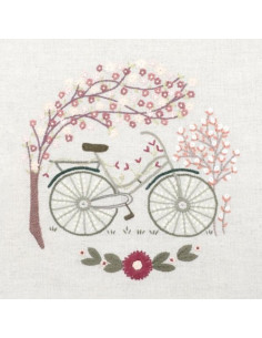 Kit de broderie traditionnelle "Com'1 air de printemps"...