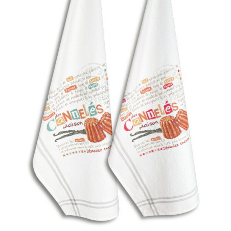 Lili Points - Fiche point de croix compté - Les cannelés
