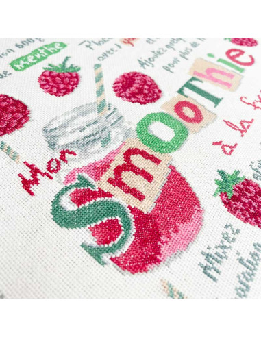 Lili Points - Fiche point de croix compté - Smoothie
