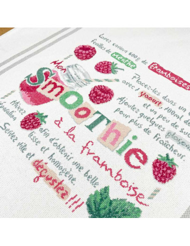Lili Points - Fiche point de croix compté - Smoothie