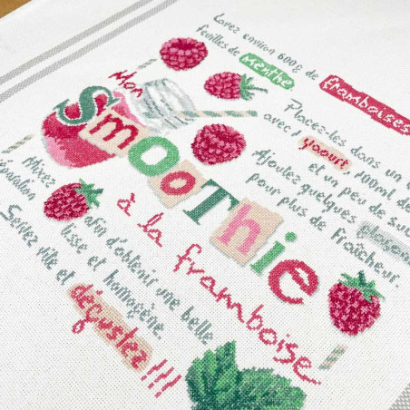 Lili Points - Fiche point de croix compté - Smoothie