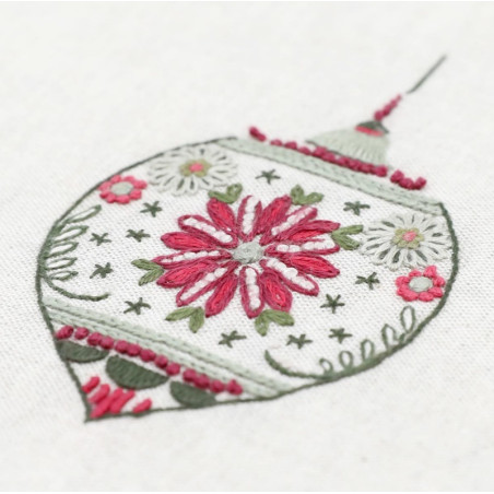 Kit de broderie traditionnelle "Boule enchantée" de Un Chat dans l'aiguille