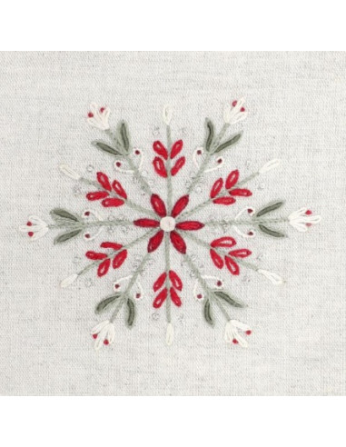 Kit de broderie traditionnelle "Sous les étoiles" de Un Chat dans l'aiguille