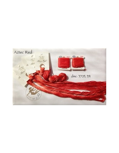 Fil Nina's Threads - coton mouliné - Aztec Red