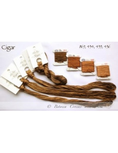 Fil Nina's Threads - coton mouliné - Cigar