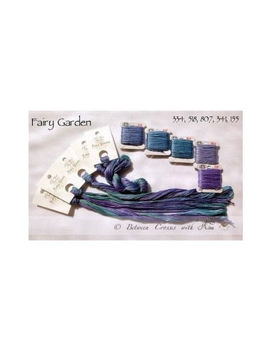 Fil Nina's Threads - coton mouliné - Fairy Garden