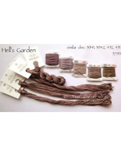 Fil Nina's Threads - coton mouliné - Hell s Garden