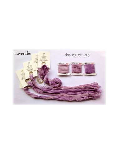 Fil Nina's Threads - coton mouliné - Lavender
