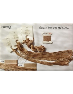 Fil Nina's Threads - coton mouliné - Nutmeg