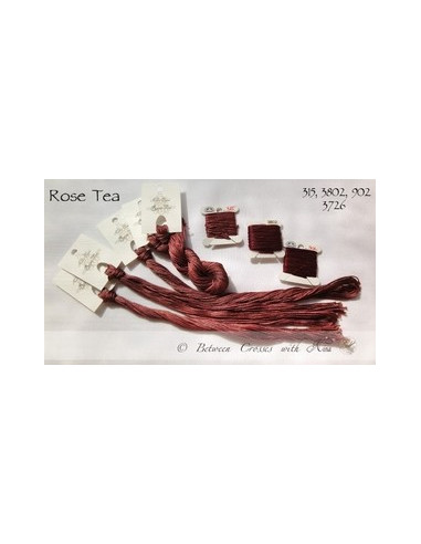 Fil Nina's Threads - coton mouliné - Rose Tea
