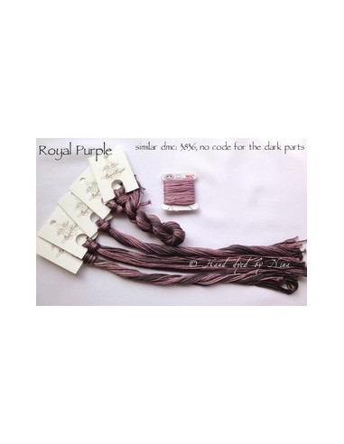 Fil Nina's Threads - coton mouliné - Royal Purple