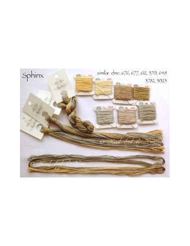 Fil Nina's Threads - coton mouliné - Sphinx