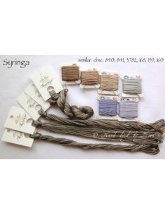 Fil Nina's Threads - coton mouliné - Syringa