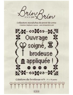 Fiche Brin par Brin "Citation de brodeuse N°4"