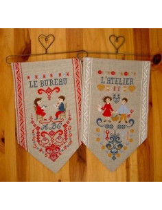 Le ptit monde de Perrette - L atelier, le bureau