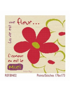 Lili Points - La vie est une fleur...L'amour en est le miel