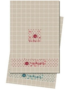 Lili Points - Fiche idée pour torchon "Vaisselle"
