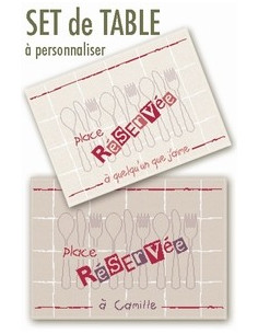 Lili Points - Set de table