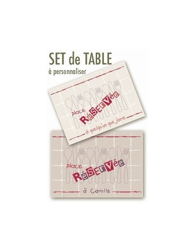 Lili Points - Set de table