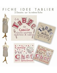 Lili Points - Fiche idée tablier 2
