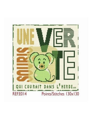Lili Points - Une souris verte