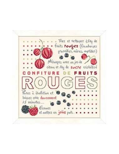 Lili Points - Confiture de fruits rouges