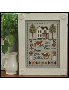 Little House Needleworks - Mrs O Leary s Dairy Farm