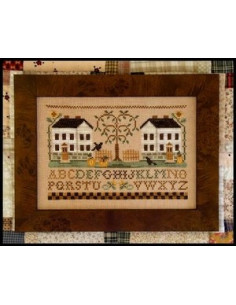 Little House Needleworks - Two White Houses