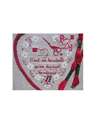 Petite Bonheur du Jour - C est en brodant ......