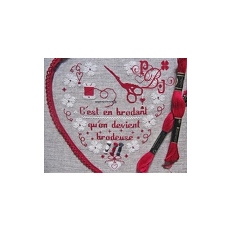 Petite Bonheur du Jour - C est en brodant ... Brodeuse    
