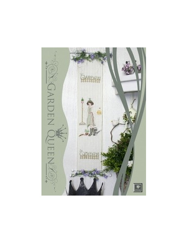 Fiche Stickdesign "Garden Qeen"