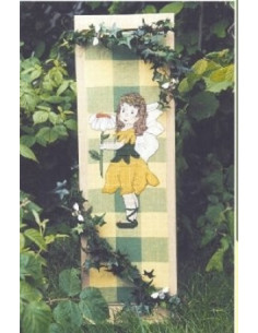 Fiche Stickdesign "Sommergrüsse vom Feenkind"