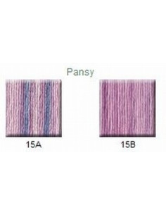 House of Embroidery - coton mouliné - Pansy