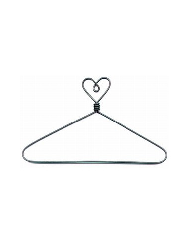Cintre avec coeur - 7.5 cm