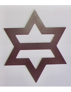 Cintre Etoile bordeaux
