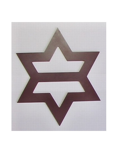 Cintre Etoile bordeaux