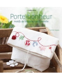 Livre - Porte-bonheur - motifs de broderie traditionnelle