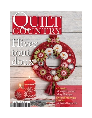 Brochure - Quilt Country - Hiver tout doux    