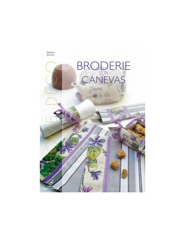 Livre - Broderie sur canevas