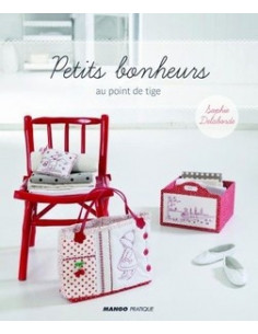 Livre - Petits bonheurs au point de tige