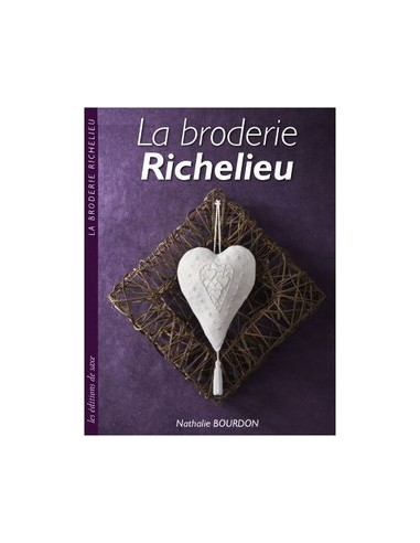 Livre - La broderie Richelieu    
