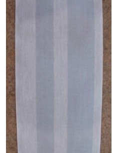 Bande bleu rayée