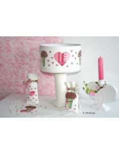 UB Design - Patchworkherz im Lampenlicht