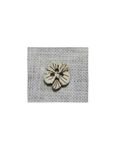 Bouton Coco - Fleur 15 mm