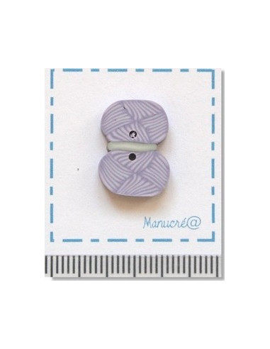 Bouton en Pâte Polymère - Pelote N.6