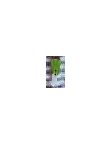 Bouton Pâte Polymère - Poireau