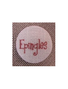 Bouton Epingles écru