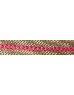 Corde de lin bordeaux Fb.48