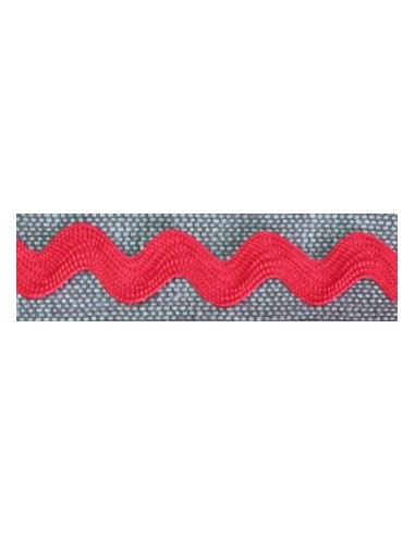 Croquet rouge col 08  14mm