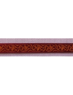 Galon Jacquard rouge